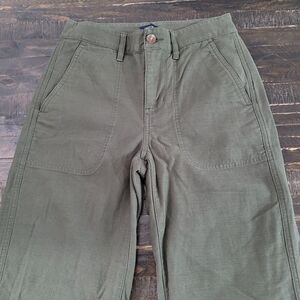 J.Crew Womens Utility Fatigue Pants Size 00 Straight Leg Trousers